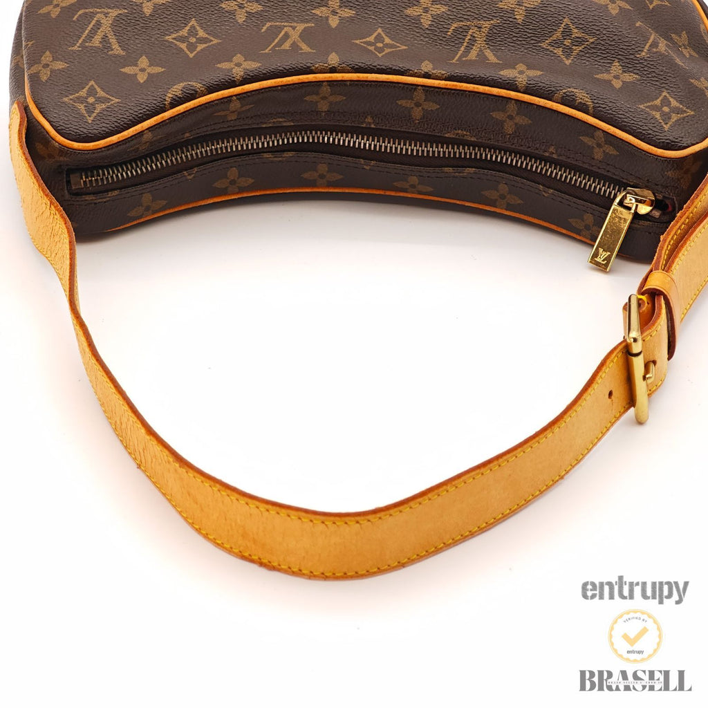 LOUIS VUITTON Croissant MM M51512 Hand Bag Monogram Canvas 【ImportFeeFREE】