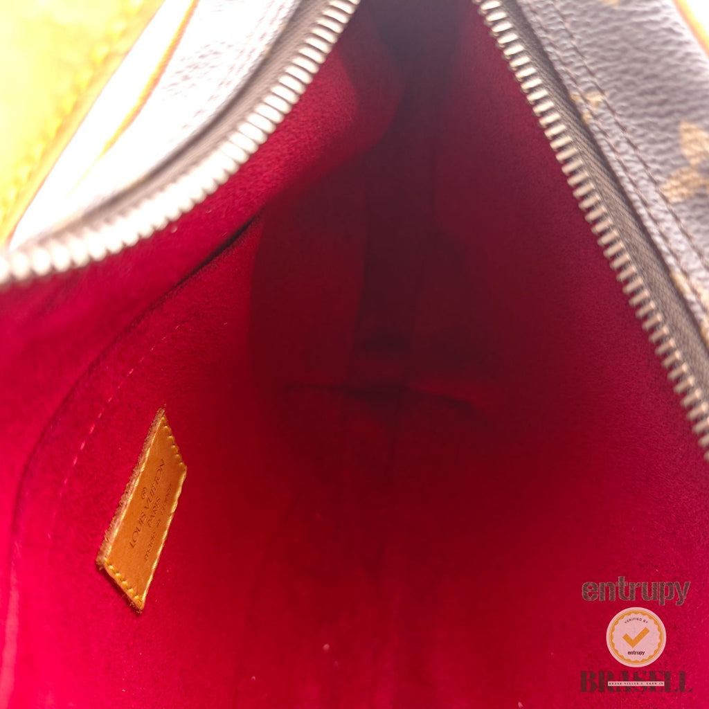LOUIS VUITTON Croissant MM M51512 Hand Bag Monogram Canvas 【ImportFeeFREE】