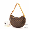 LOUIS VUITTON Croissant MM M51512 Hand Bag Monogram Canvas 【ImportFeeFREE】