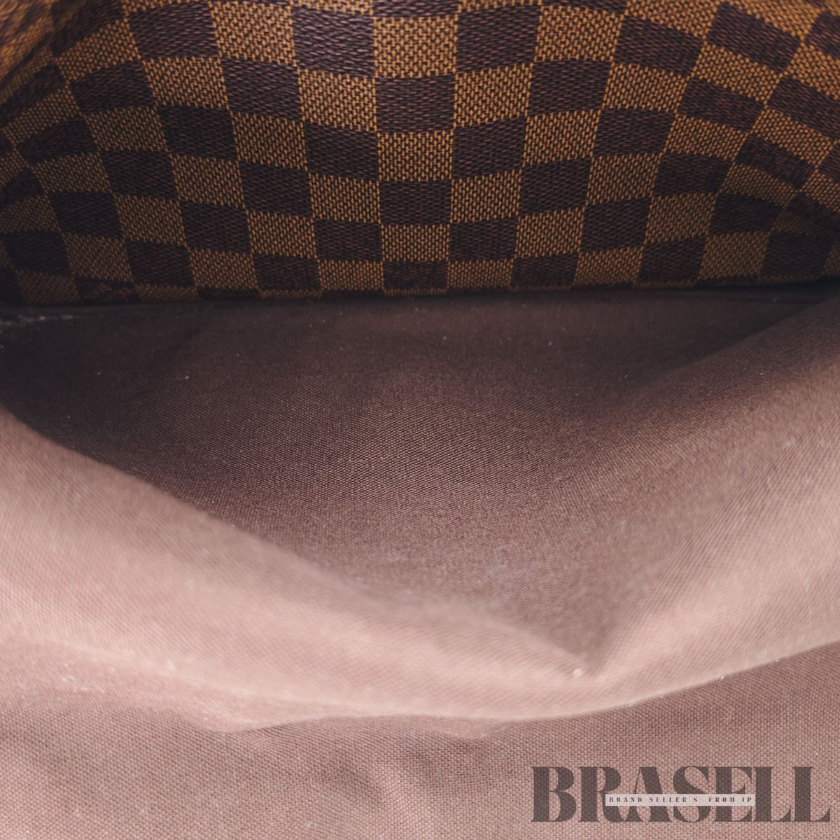 LOUIS VUITTON Damier Naviglio N45255 Shoulder Bag Brown【ImportFeeFREE】