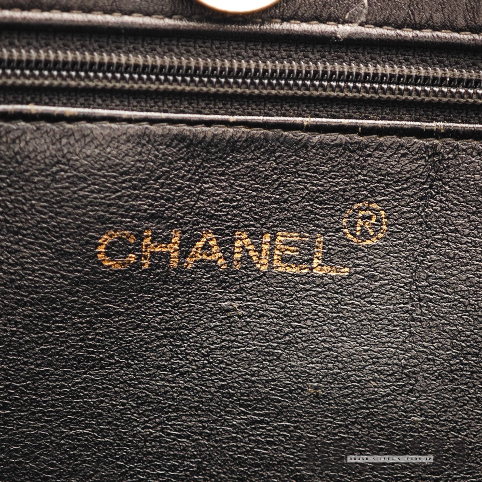 CHANEL Big Coco Large Chain Tote Bag Black Lambskin Shoulder 【ImportFeeFREE】