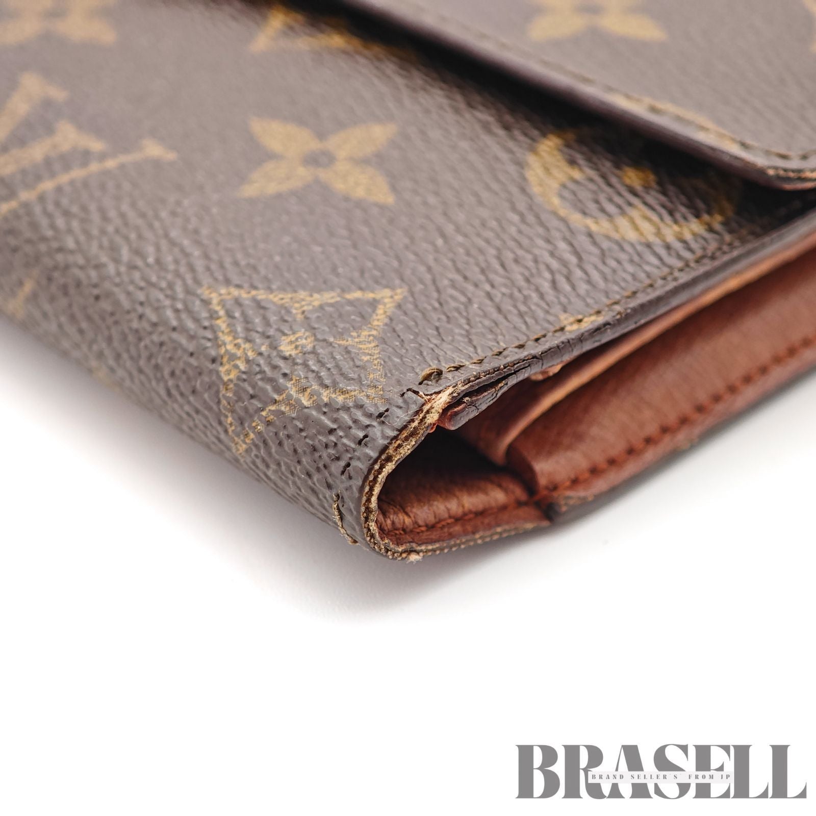 LOUIS VUITTON Monogram Portefeuille International M61215 Wallet【ImportFeeFREE】