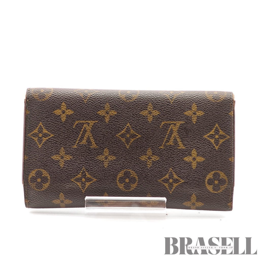 LOUIS VUITTON Monogram Portefeuille International M61215 Wallet【ImportFeeFREE】