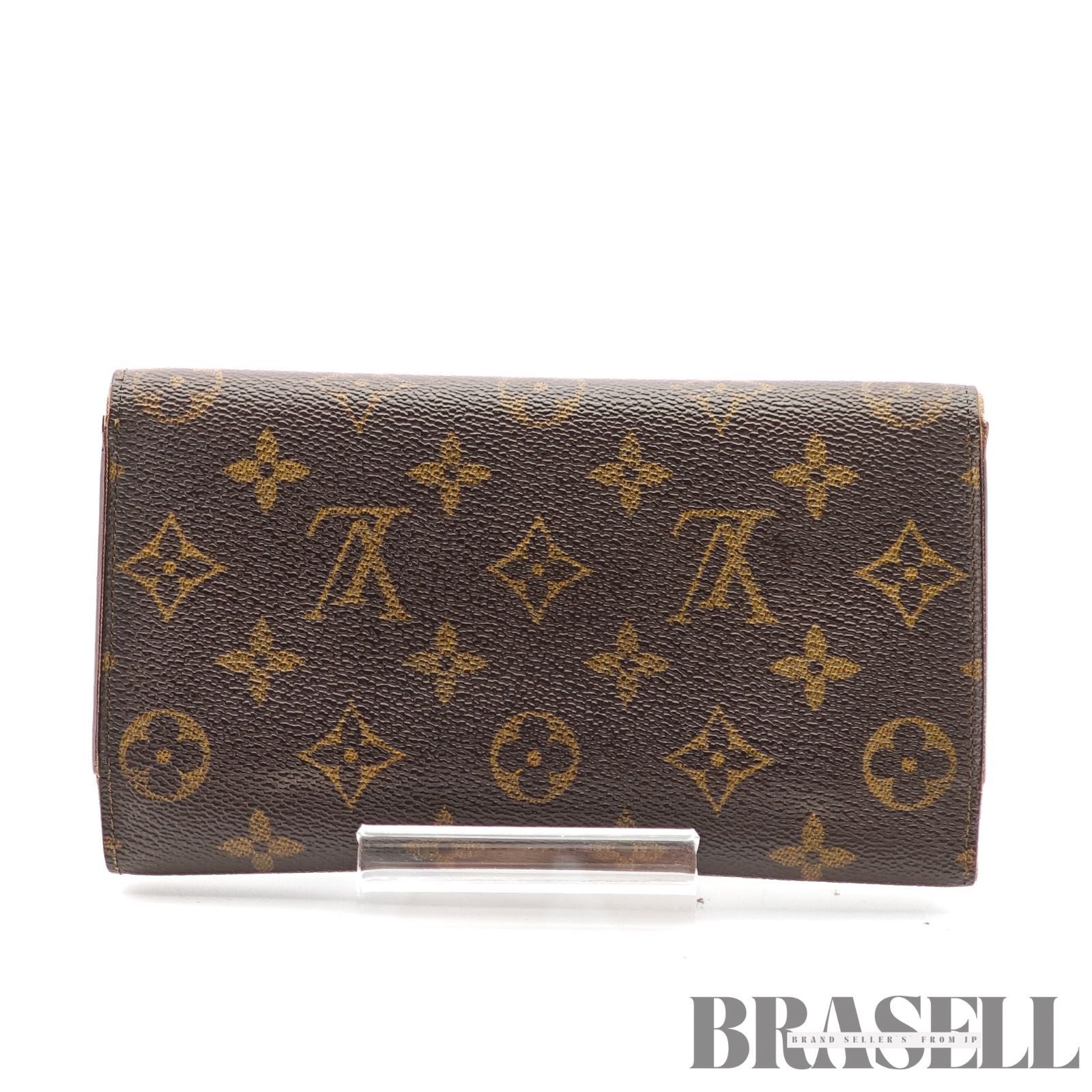 LOUIS VUITTON Monogram Portefeuille International M61215 Wallet【ImportFeeFREE】