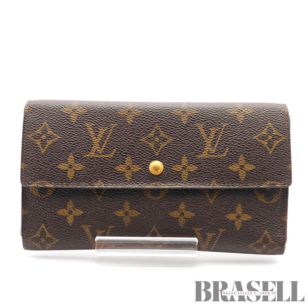 LOUIS VUITTON Monogram Portefeuille International M61215 Wallet【ImportFeeFREE】