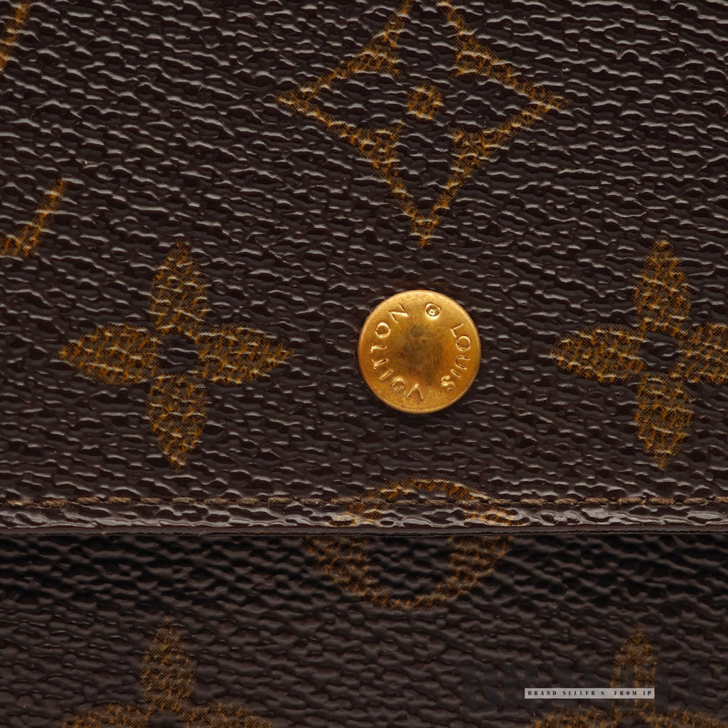 LOUIS VUITTON Monogram Portefeuille International M61215 Wallet【ImportFeeFREE】