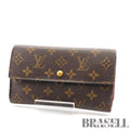 LOUIS VUITTON Monogram Portefeuille International M61215 Wallet【ImportFeeFREE】