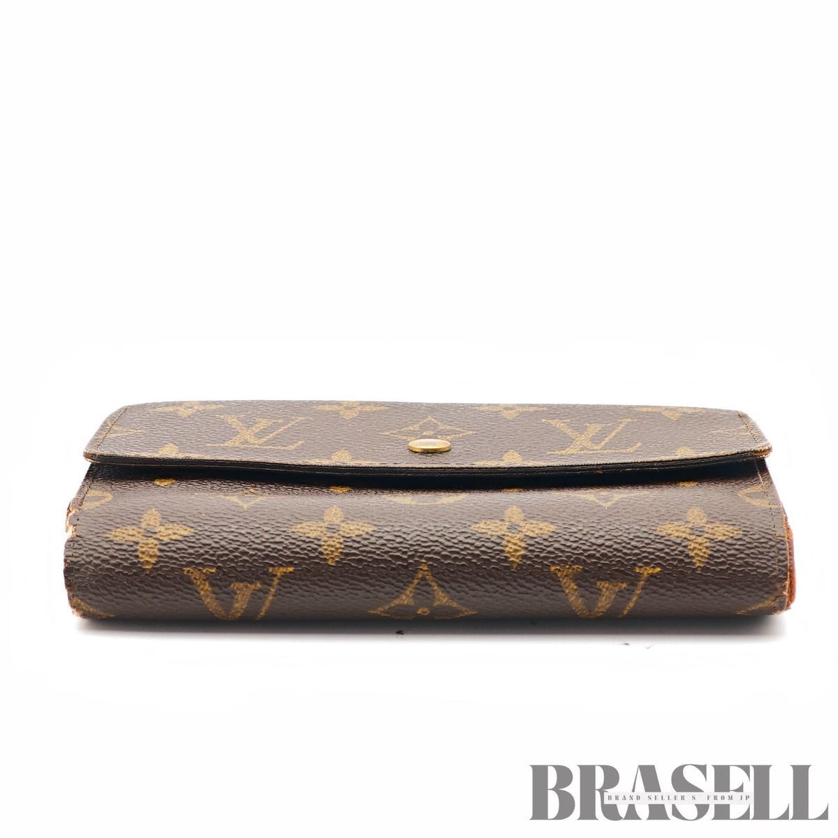LOUIS VUITTON Monogram Porte Tresor Etui M61200 Tri-Fold Wallet【ImportFeeFREE】