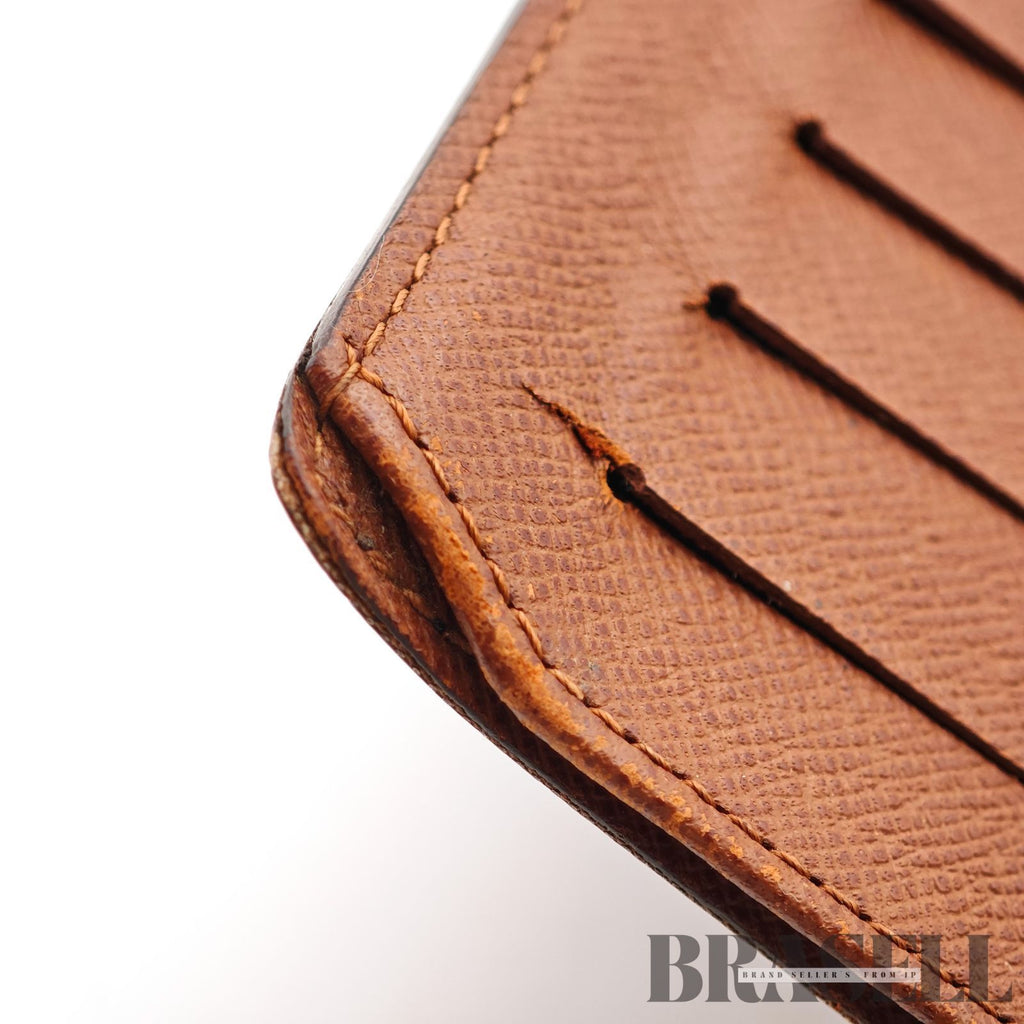 LOUIS VUITTON Monogram Porte Tresor Etui M61200 Tri-Fold Wallet【ImportFeeFREE】