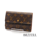 LOUIS VUITTON Monogram Porte Tresor Etui M61200 Tri-Fold Wallet【ImportFeeFREE】