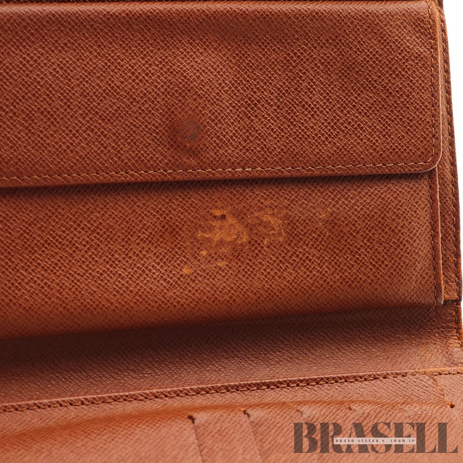 LOUIS VUITTON Monogram Porte Tresor Etui M61200 Tri-Fold Wallet【ImportFeeFREE】