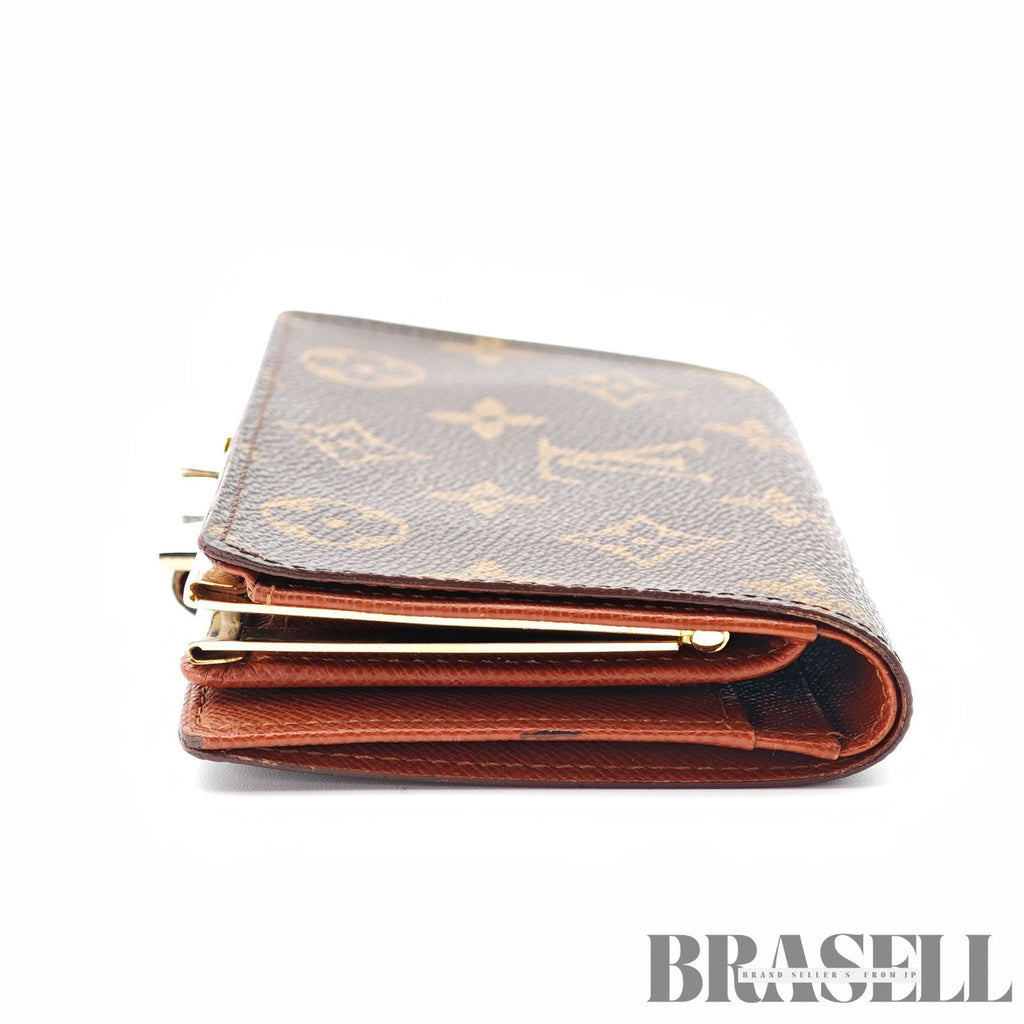 LOUIS VUITTON Monogram Portemonnaie Billet M61730 Wallet【ImportFeeFREE】