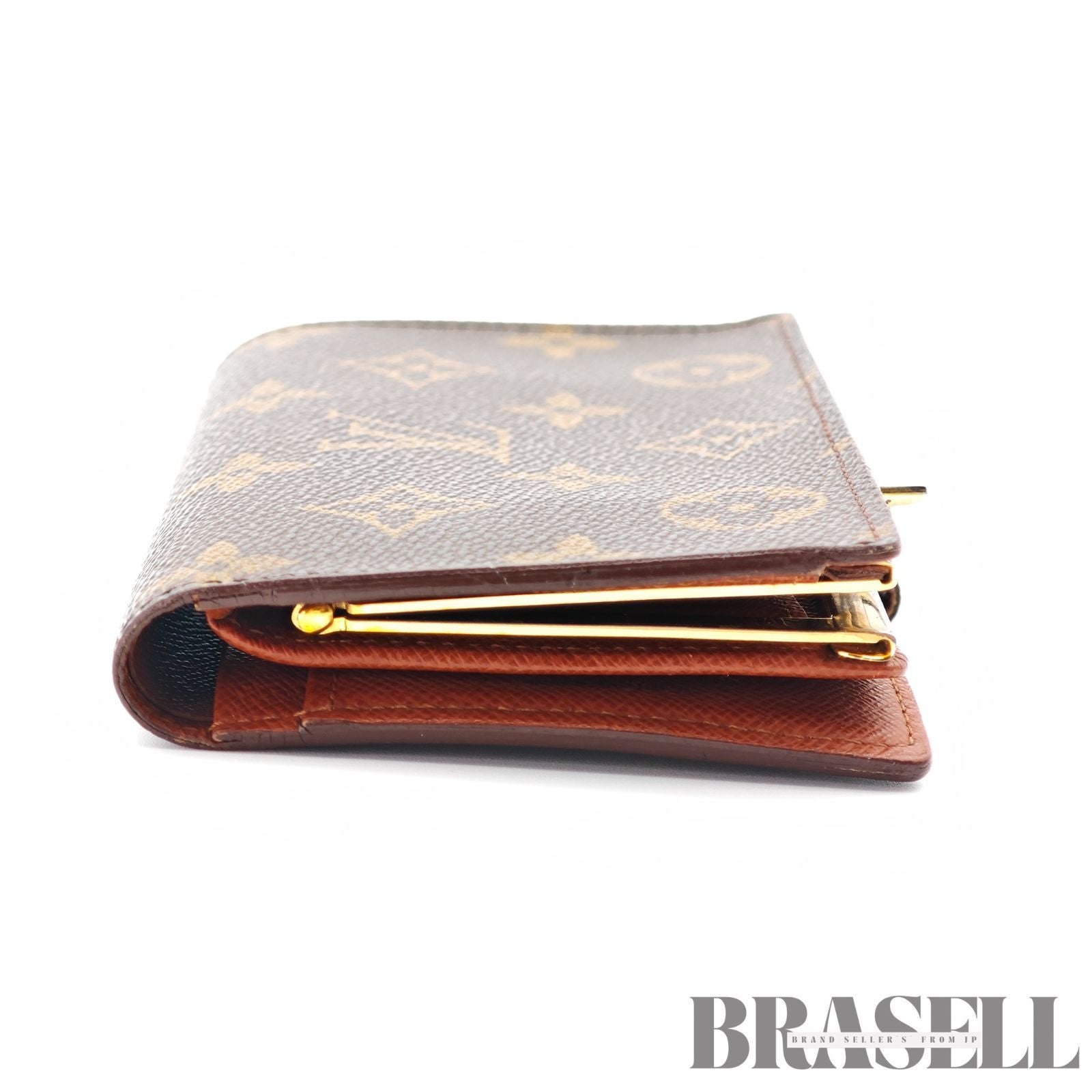 LOUIS VUITTON Monogram Portemonnaie Billet M61730 Wallet【ImportFeeFREE】
