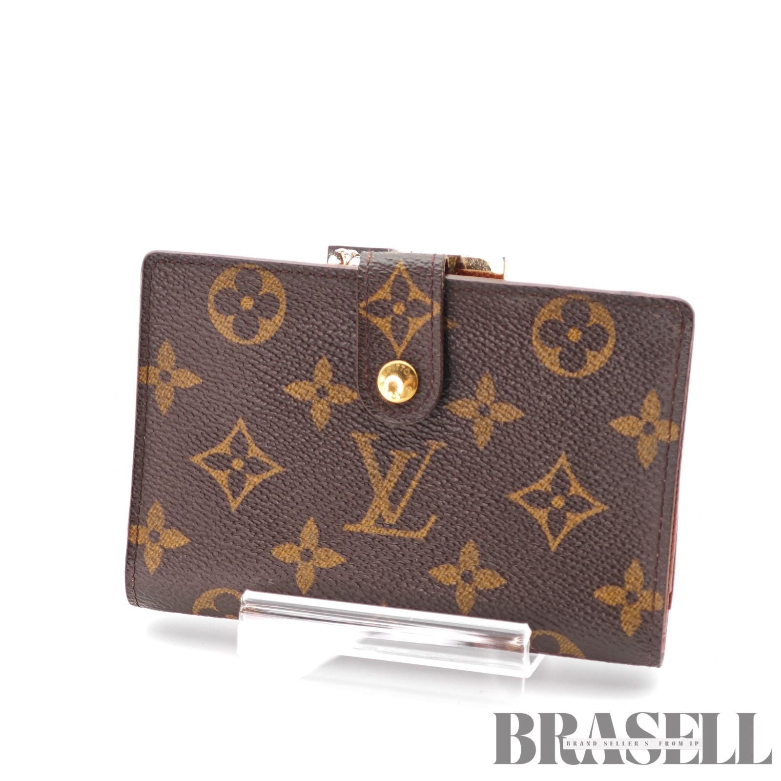 LOUIS VUITTON Monogram Portemonnaie Billet M61730 Wallet【ImportFeeFREE】