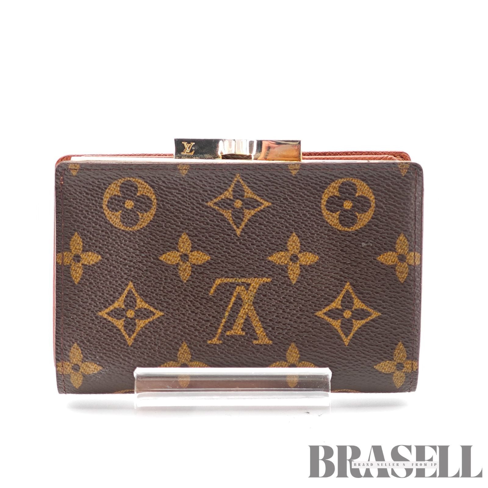 LOUIS VUITTON Monogram Portemonnaie Billet M61730 Wallet【ImportFeeFREE】