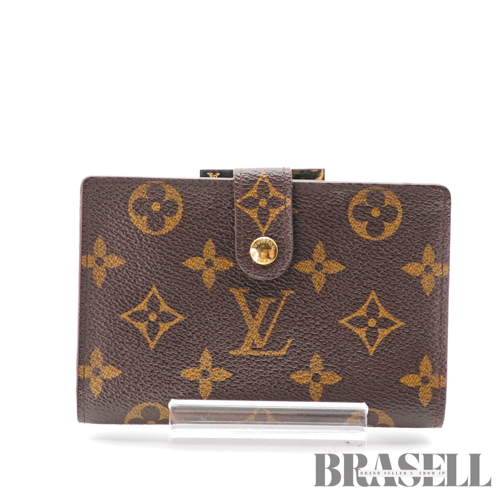 LOUIS VUITTON Monogram Portemonnaie Billet M61730 Wallet【ImportFeeFREE】