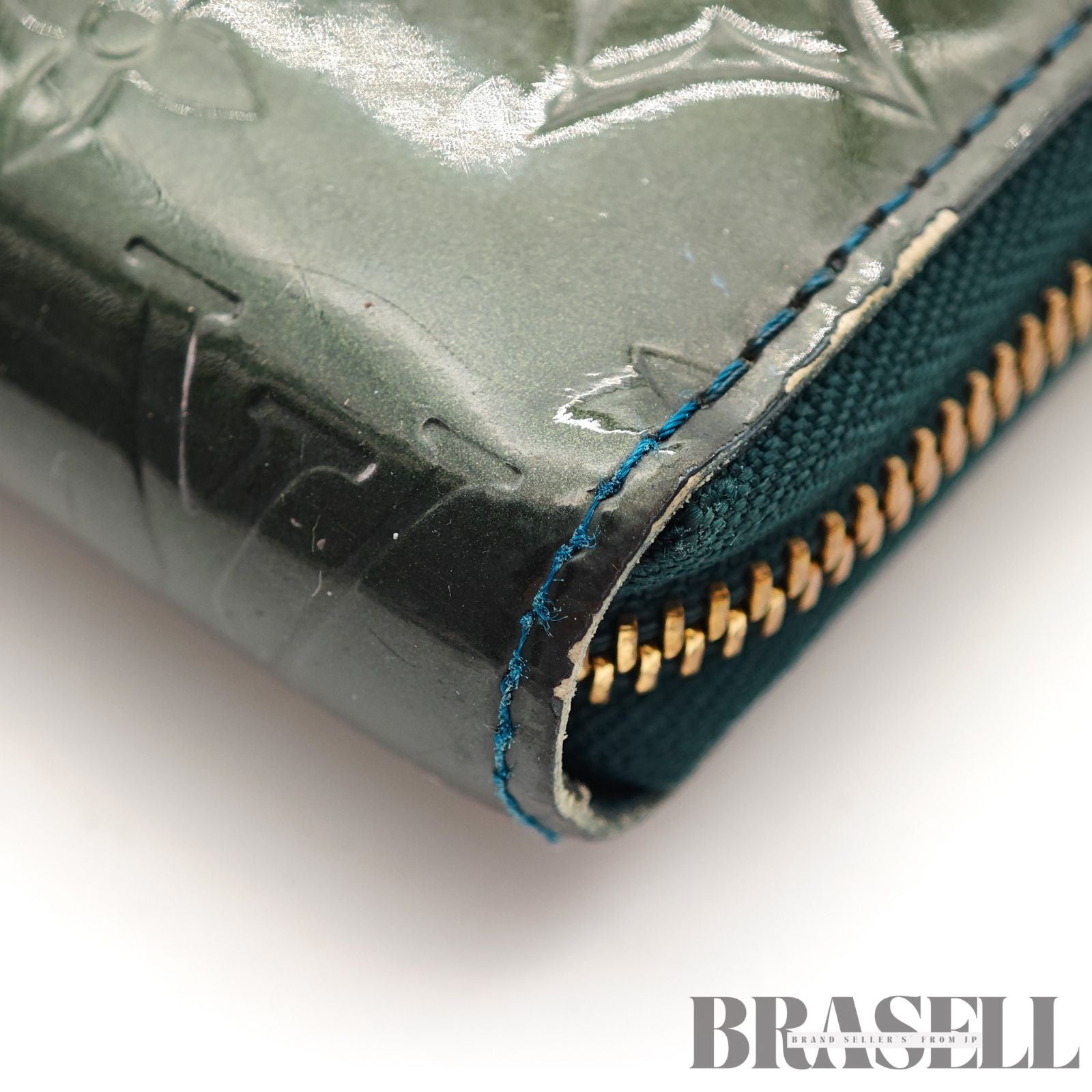 LOUIS VUITTON Zippy Wallet M93667 Long Wallet Moss Green Unisex