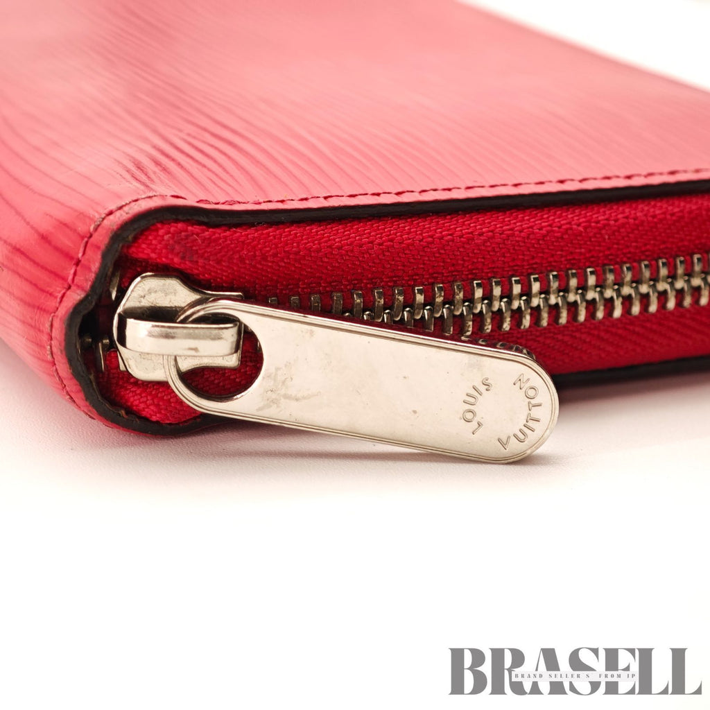 LOUIS VUITTON Zippy Wallet M80113 Long Wallet Pink Women's【ImportFeeFREE】