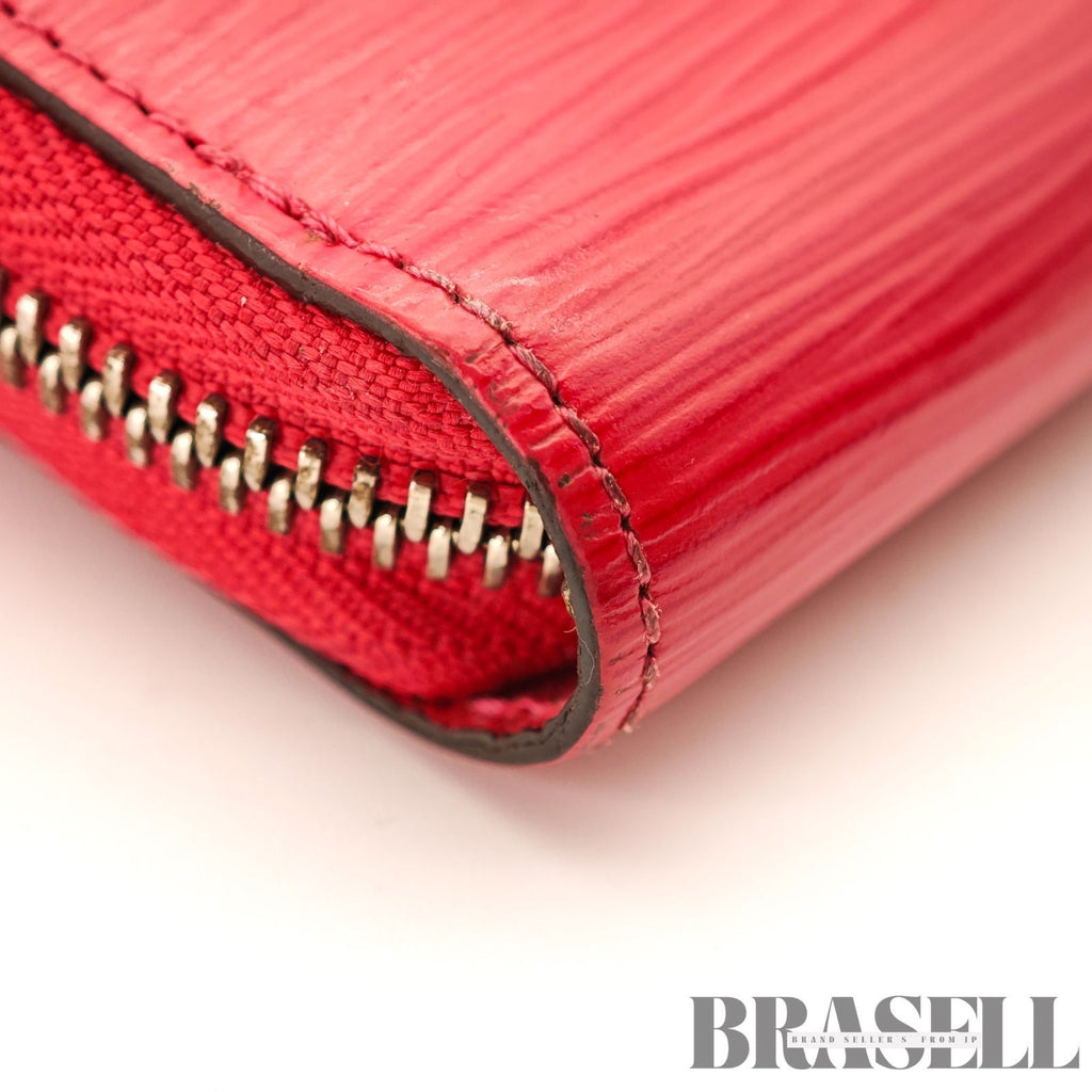 LOUIS VUITTON Zippy Wallet M80113 Long Wallet Pink Women's【ImportFeeFREE】