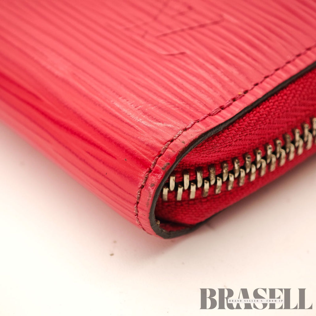 LOUIS VUITTON Zippy Wallet M80113 Long Wallet Pink Women's【ImportFeeFREE】