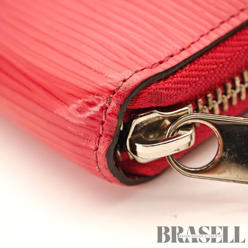 LOUIS VUITTON Zippy Wallet M80113 Long Wallet Pink Women's【ImportFeeFREE】