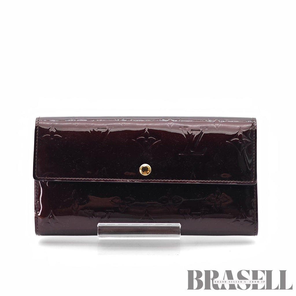 LOUIS VUITTON Vernis Portefeuille M93524 Long Wallet 【ImportFeeFREE】