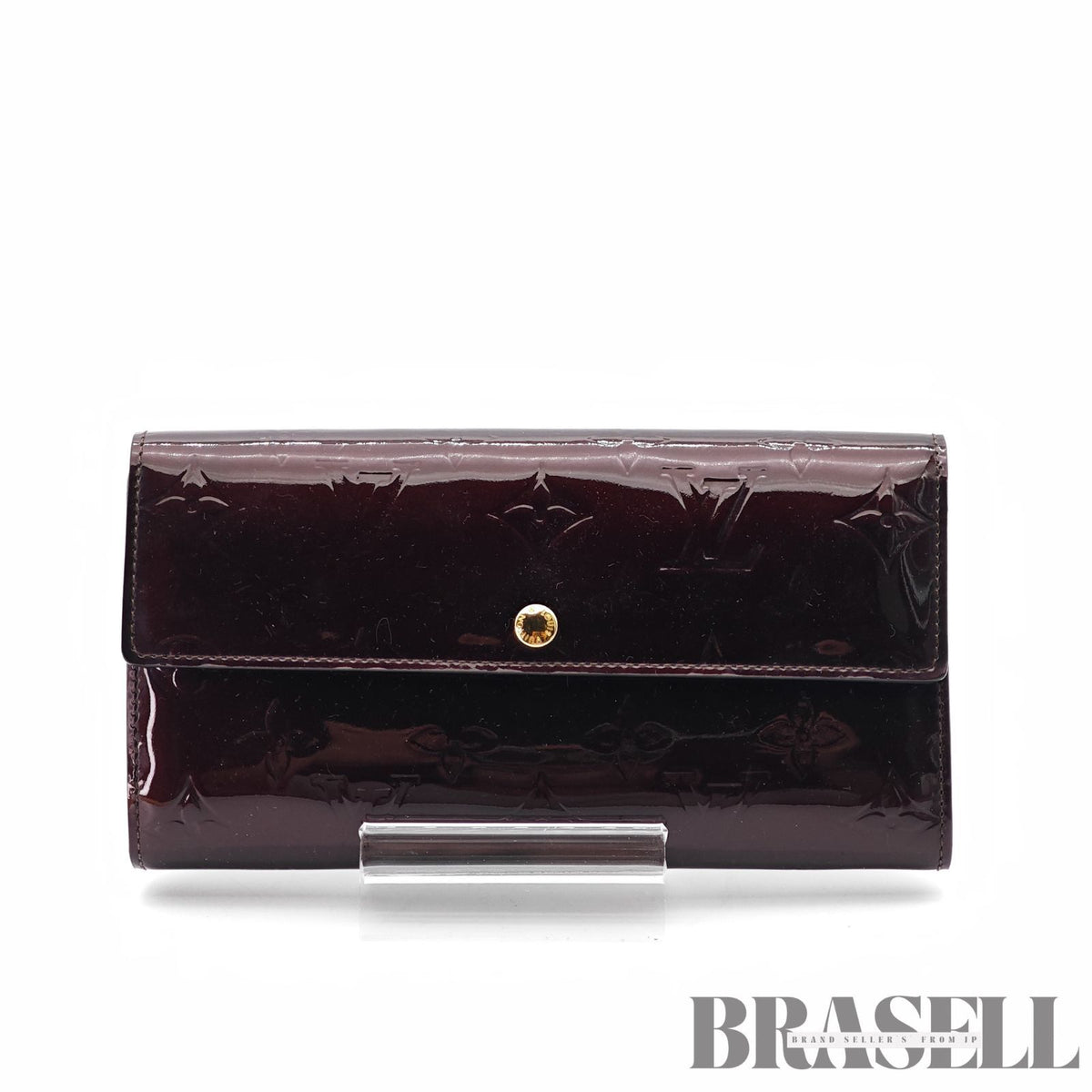 LOUIS VUITTON Vernis Portefeuille M93524 Long Wallet 【ImportFeeFREE】