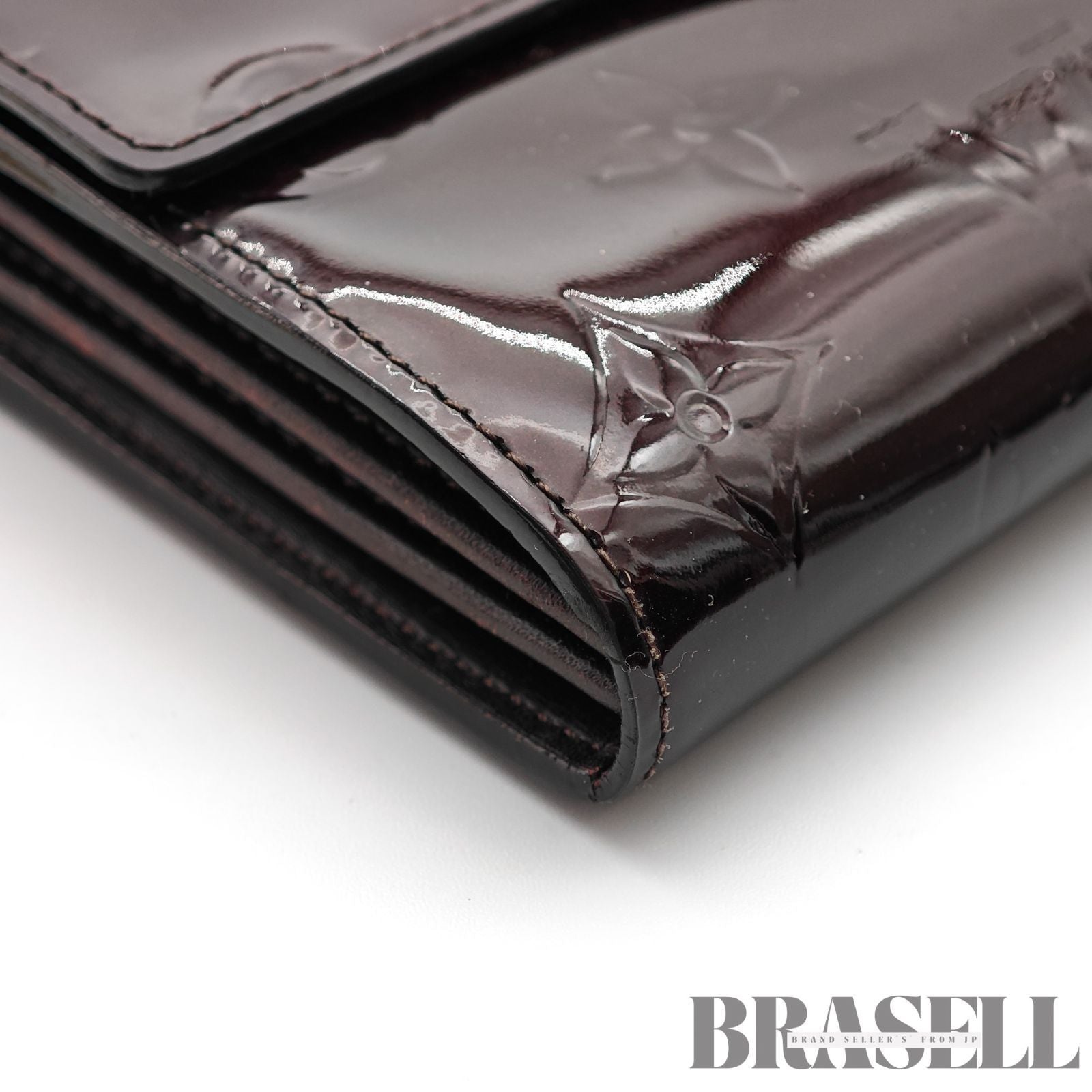 LOUIS VUITTON Vernis Portefeuille M93524 Long Wallet 【ImportFeeFREE】