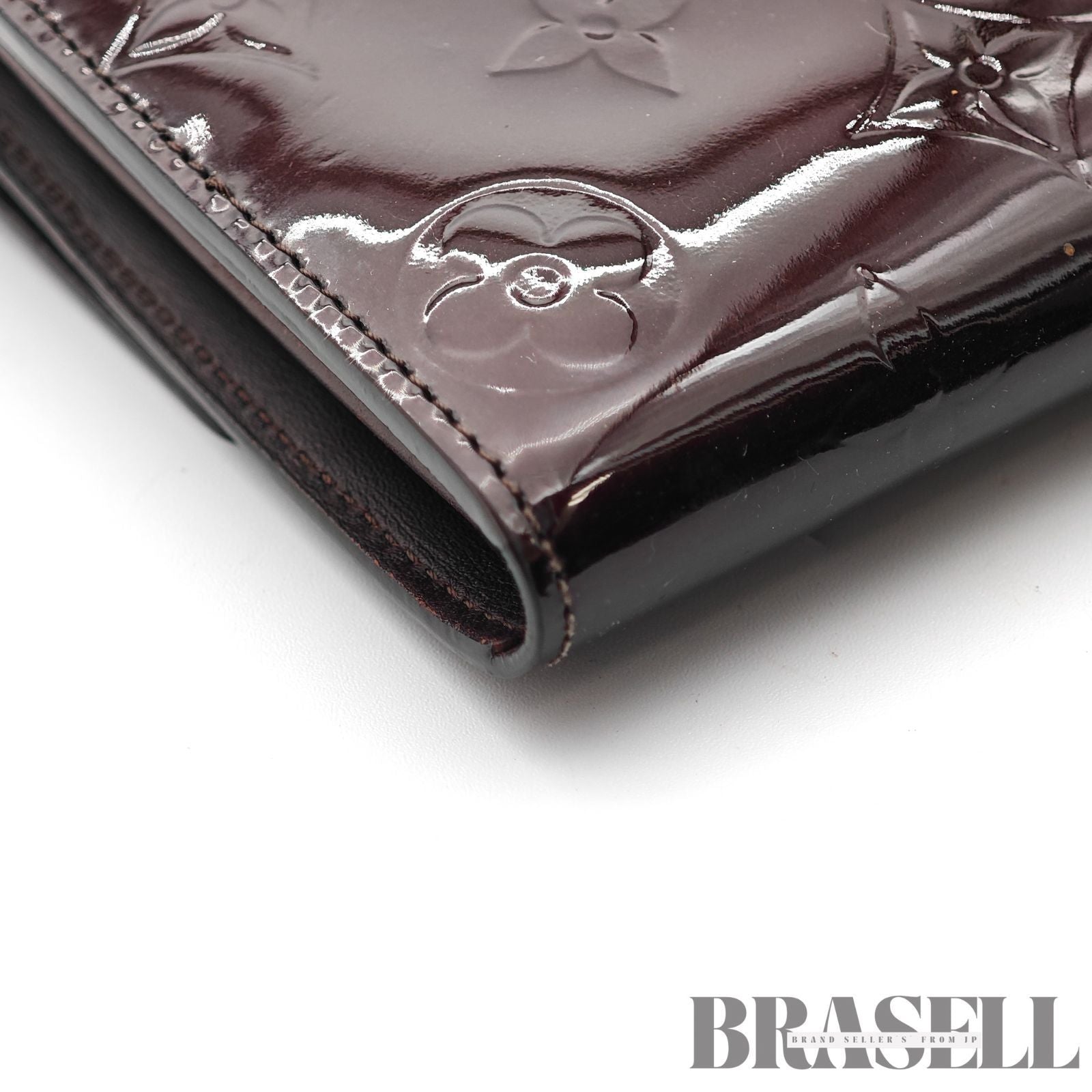 LOUIS VUITTON Vernis Portefeuille M93524 Long Wallet 【ImportFeeFREE】