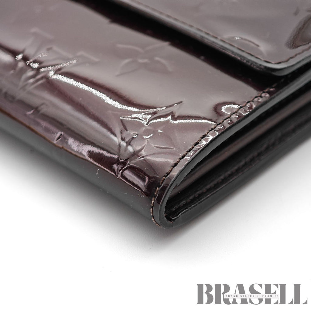 LOUIS VUITTON Vernis Portefeuille M93524 Long Wallet 【ImportFeeFREE】