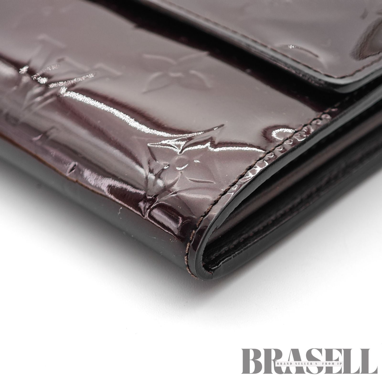 LOUIS VUITTON Vernis Portefeuille M93524 Long Wallet 【ImportFeeFREE】