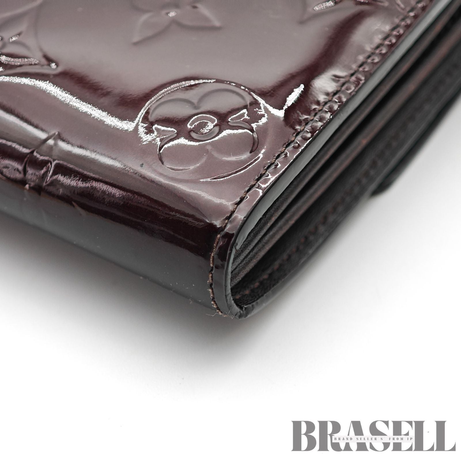 LOUIS VUITTON Vernis Portefeuille M93524 Long Wallet 【ImportFeeFREE】