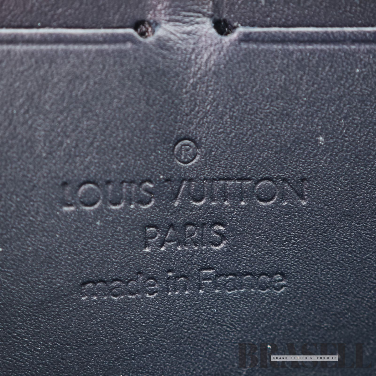 LOUIS VUITTON Vernis ZippyM90075 Long Wallet Noir Magnetique【ImportFeeFREE】