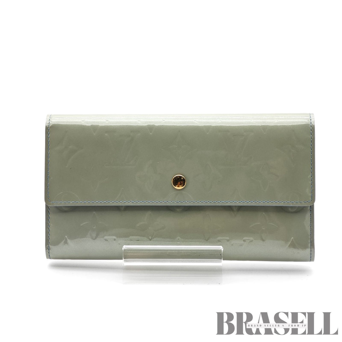 LOUIS VUITTON Vernis Portefeuille Tresor M91164 Long wallet【ImportFeeFREE】