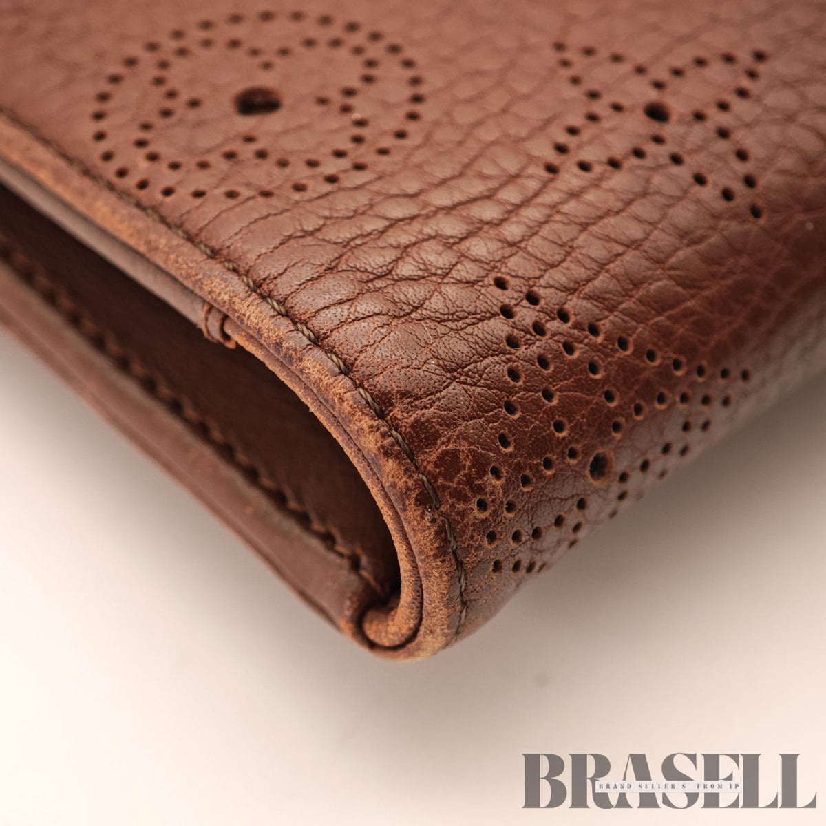 LOUIS VUITTON Portefeuille Amelia M95995 Trifold Wallet Brown 【ImportFeeFREE】