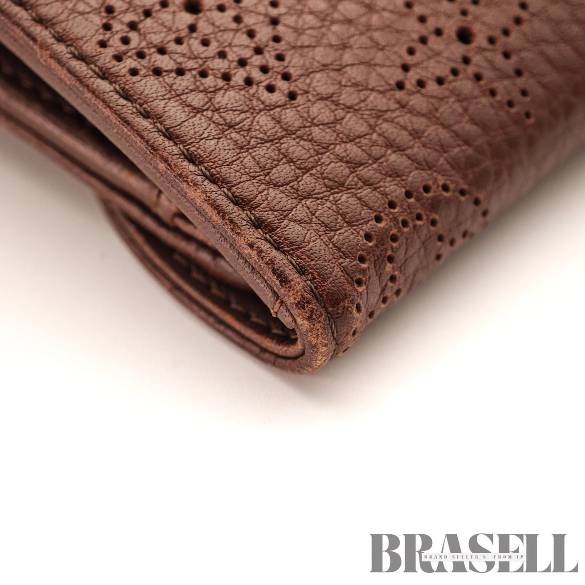 LOUIS VUITTON Portefeuille Amelia M95995 Trifold Wallet Brown 【ImportFeeFREE】