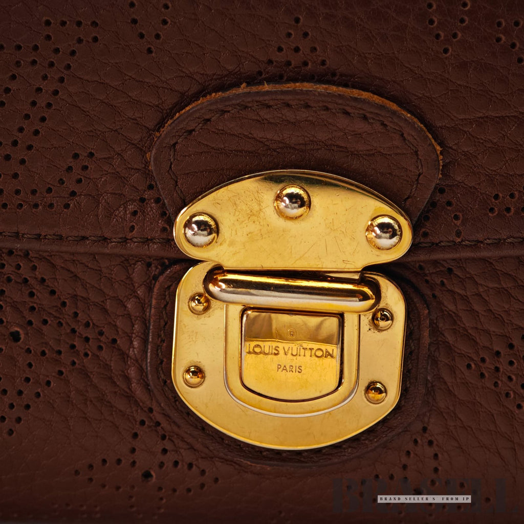 LOUIS VUITTON Portefeuille Amelia M95995 Trifold Wallet Brown 【ImportFeeFREE】