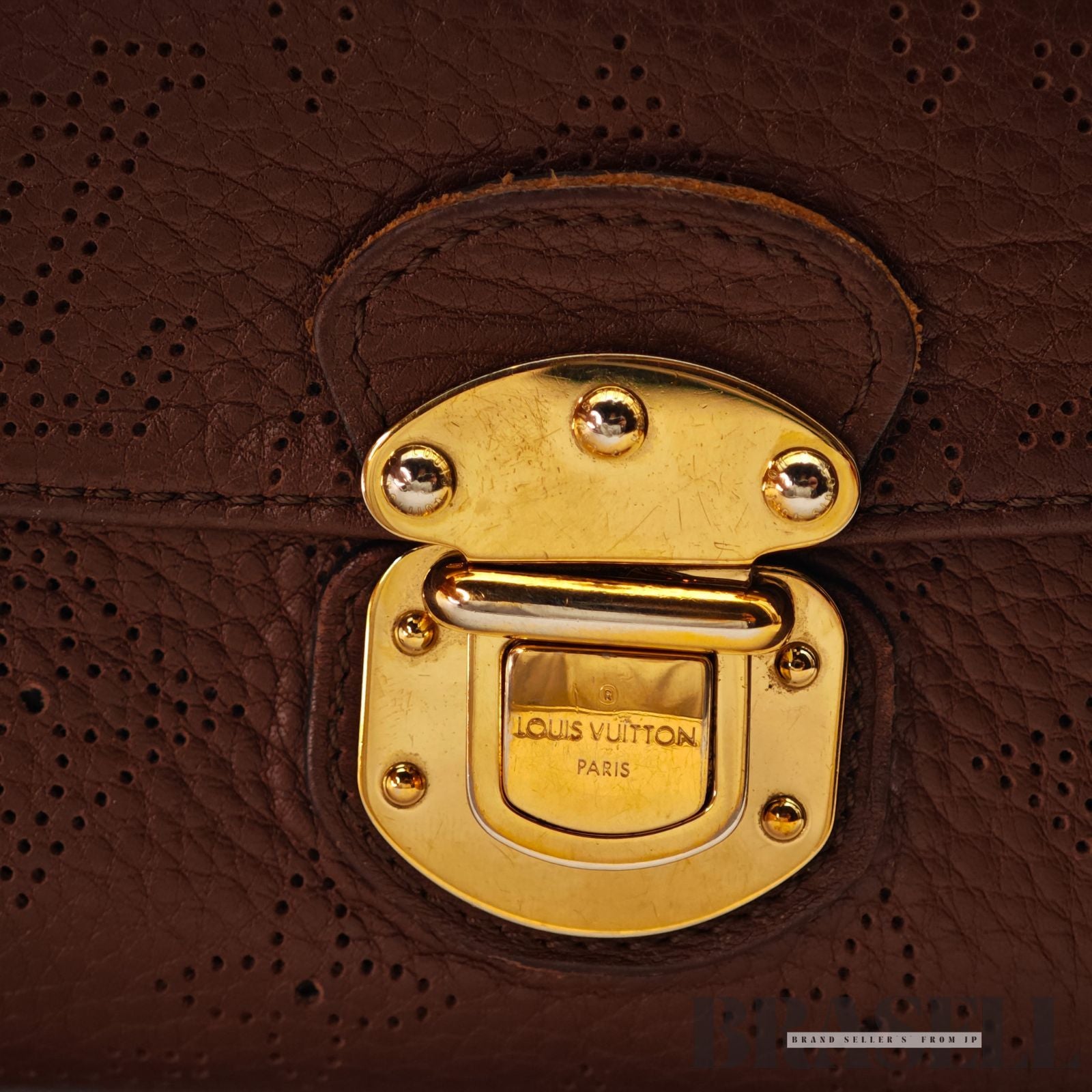 LOUIS VUITTON Portefeuille Amelia M95995 Trifold Wallet Brown 【ImportFeeFREE】