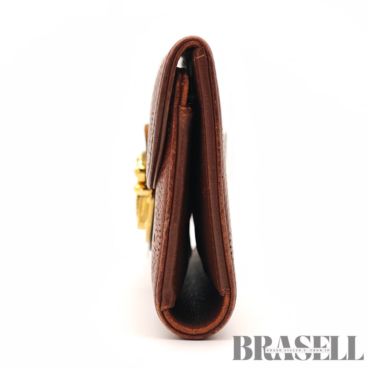 LOUIS VUITTON Portefeuille Amelia M95995 Trifold Wallet Brown 【ImportFeeFREE】