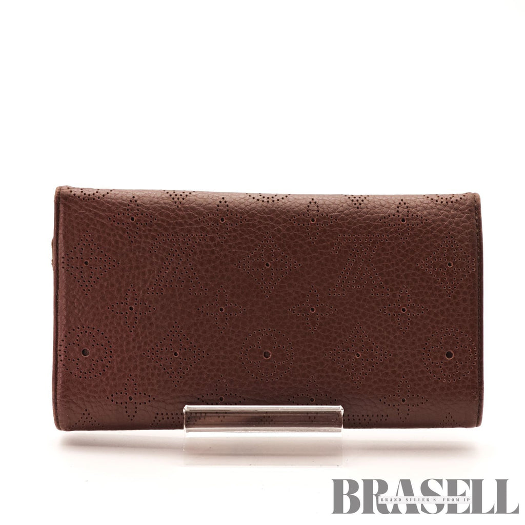 LOUIS VUITTON Portefeuille Amelia M95995 Trifold Wallet Brown 【ImportFeeFREE】