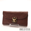 LOUIS VUITTON Portefeuille Amelia M95995 Trifold Wallet Brown 【ImportFeeFREE】
