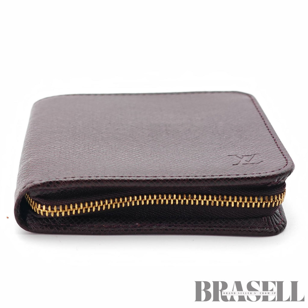 LOUIS VUITTON Taiga Porte Billets Monnaie Zip M30676 Wallet【ImportFeeFREE】