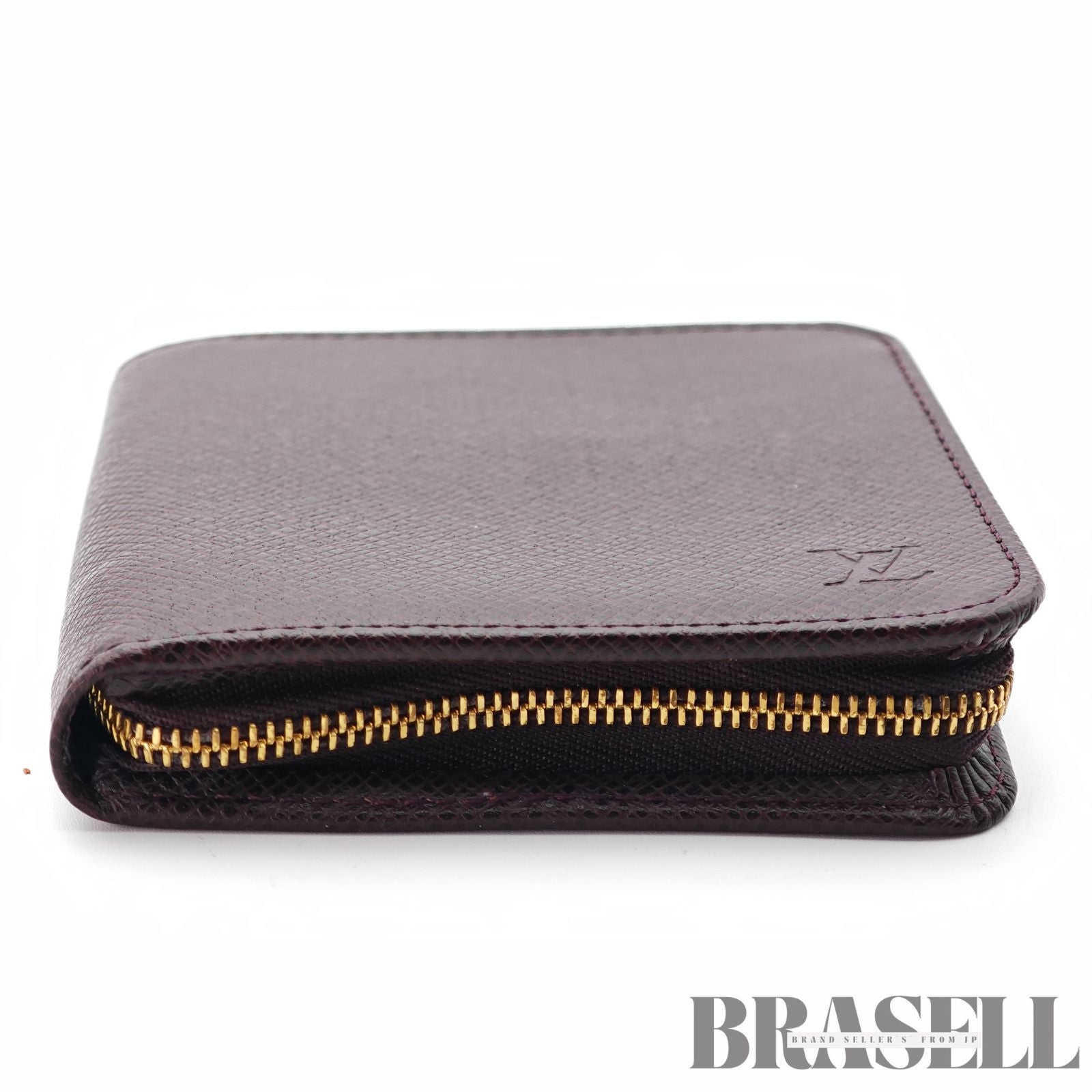 LOUIS VUITTON Taiga Porte Billets Monnaie Zip M30676 Wallet【ImportFeeFREE】