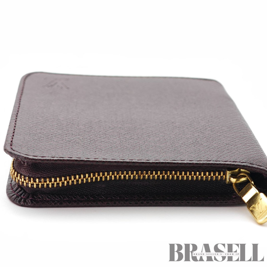 LOUIS VUITTON Taiga Porte Billets Monnaie Zip M30676 Wallet【ImportFeeFREE】
