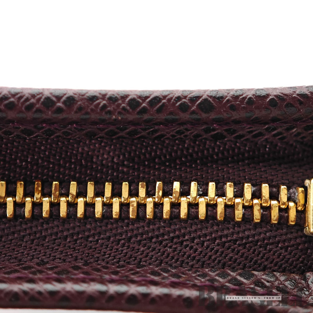 LOUIS VUITTON Taiga Porte Billets Monnaie Zip M30676 Wallet【ImportFeeFREE】