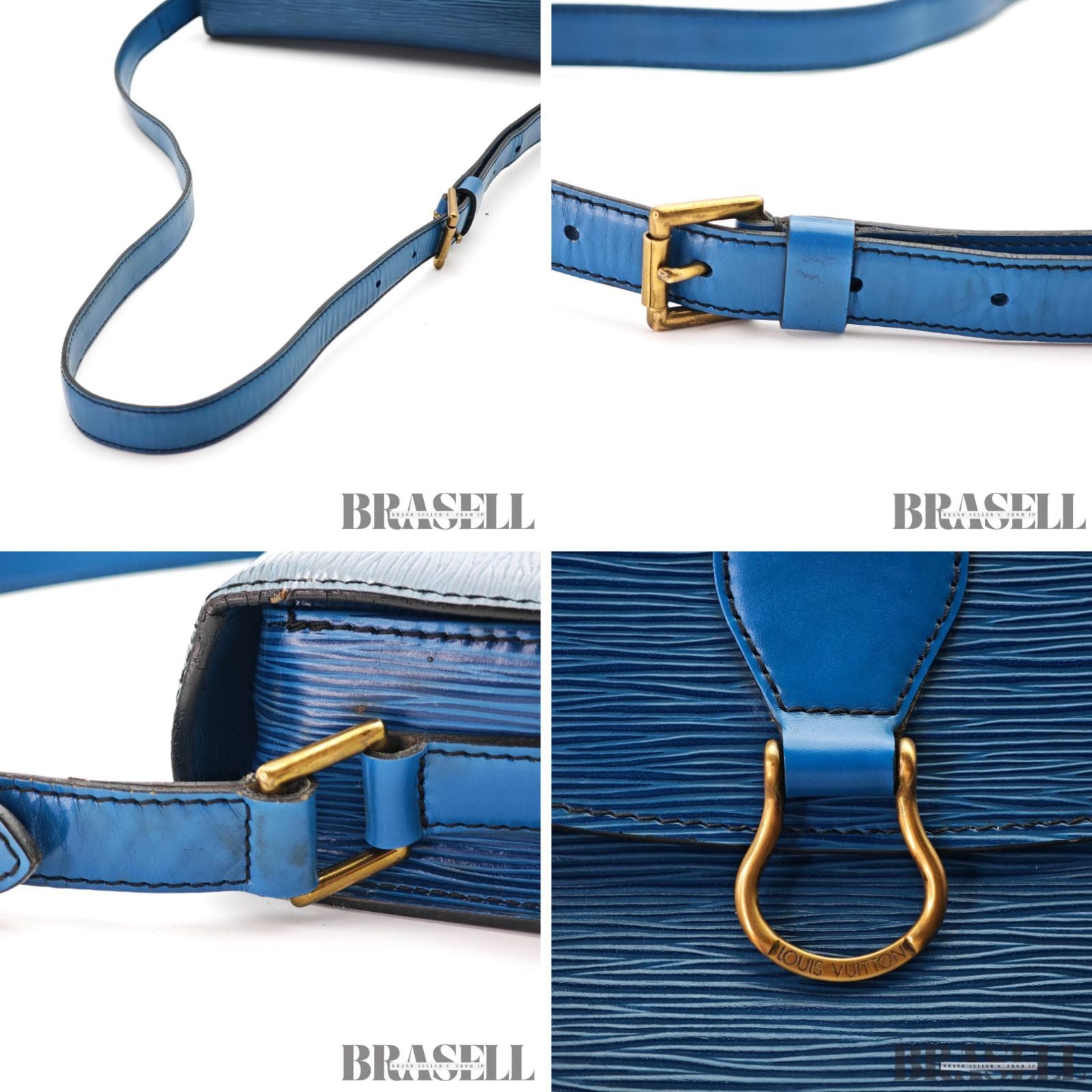 LOUIS VUITTON Saint Cloud GM M52195 Shoulder Bag Epi Leather 【ImportFeeFREE】
