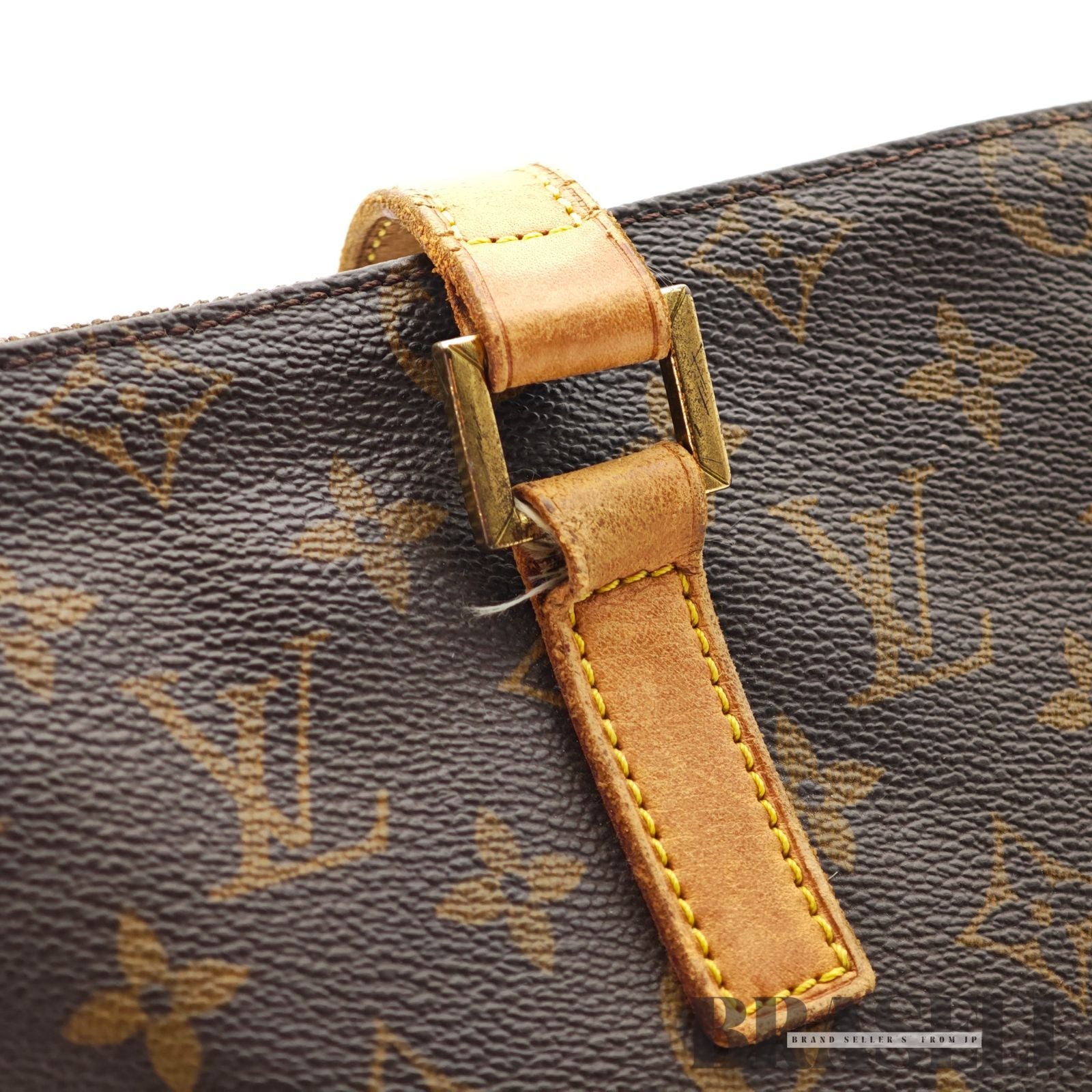 LOUIS VUITTON Monogram Cabas Mezzo M51151 Large Tote Bag Brown【ImportFeeFREE】