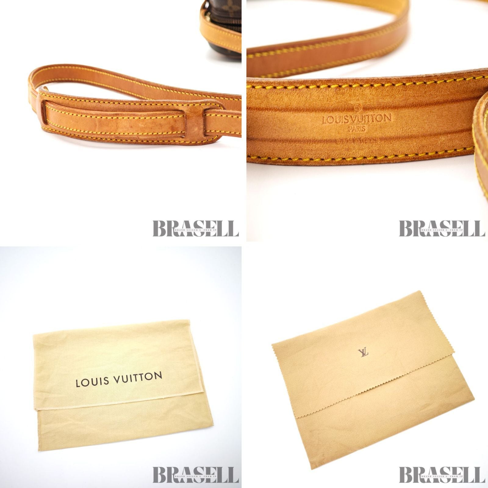 LOUIS VUITTON Monogram Jeune Fille M51227 Shoulder Bag Brown 【ImportFeeFREE】