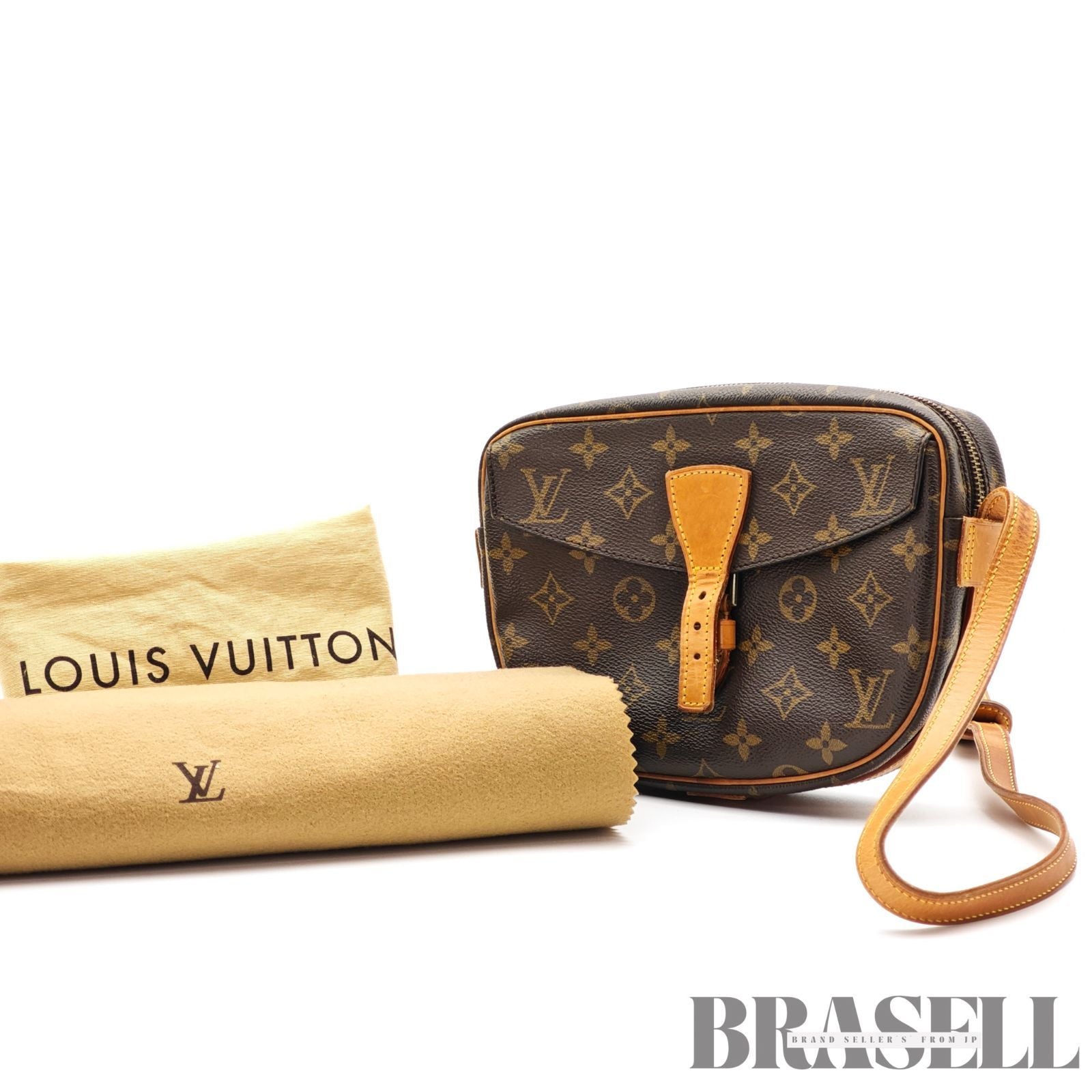 LOUIS VUITTON Monogram Jeune Fille M51227 Shoulder Bag Brown 【ImportFeeFREE】