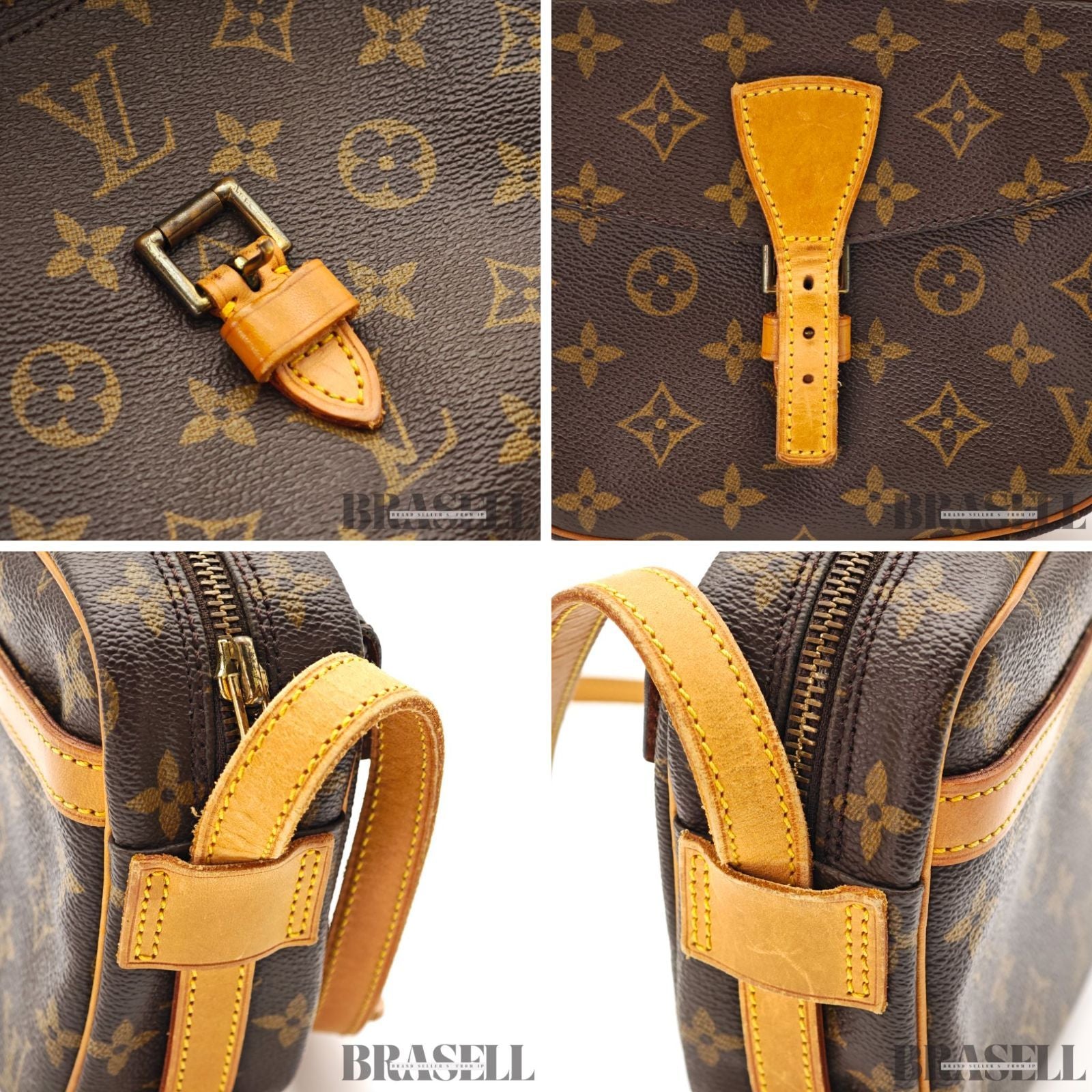 LOUIS VUITTON Monogram Jeune Fille M51227 Shoulder Bag Brown 【ImportFeeFREE】